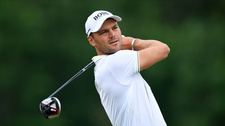 Martin Kaymer is one shot off the lead on home soil