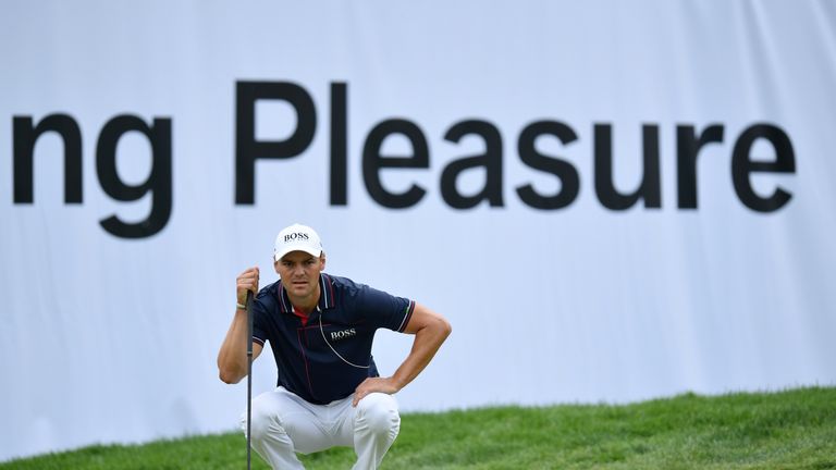 Kaymer carded eight birdies in his second-round 66