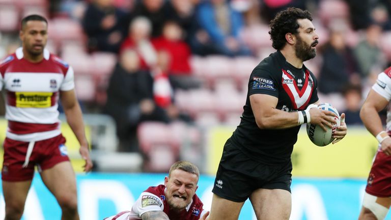 Rhys Williams scored a consolation try for the Broncos against Castleford