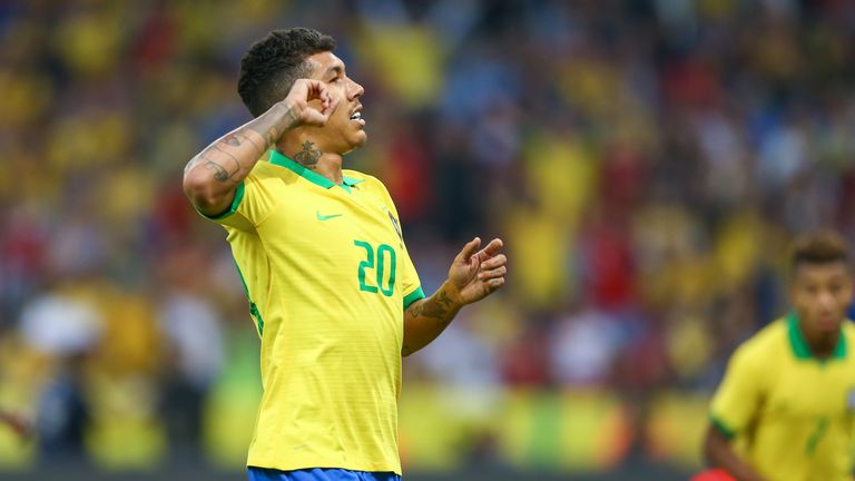 Roberto Firmino ha hecho 44 apariciones internacionales para Brasil