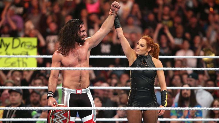 Seth Rollins and Becky Lynch could both lose their titles at Extreme Rules