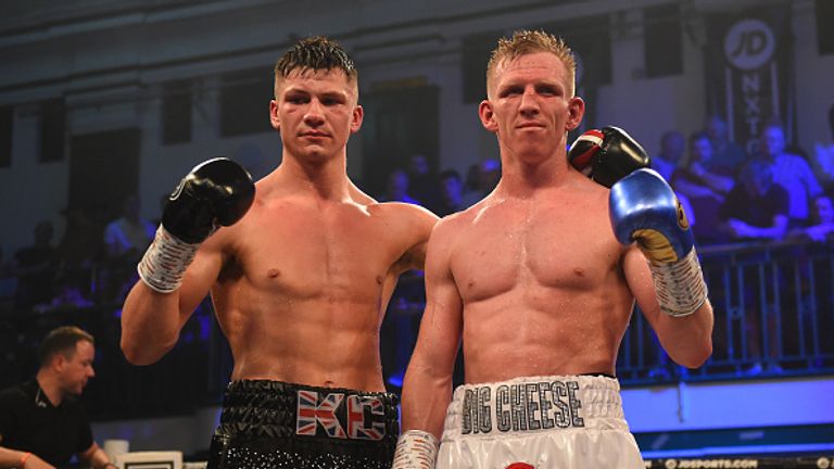 Ted Cheeseman (right) was left frustrated by the result