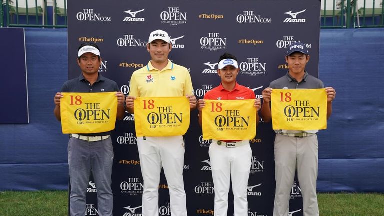 The four will feature in the final major of the year