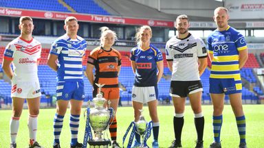 The Challenge Cup semi-finals and Women's Challenge Cup final take place in Bolton on Saturday