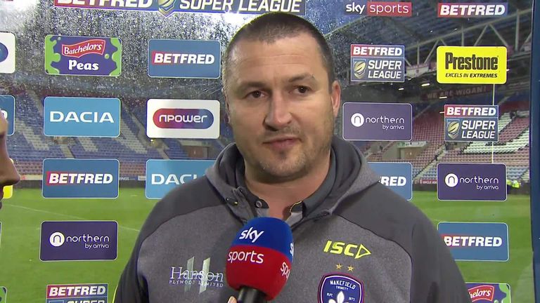 Wakefield Trinity head coach Chris Chester was forthright with his views after his side's 46-16 loss to Wigan Warriors.