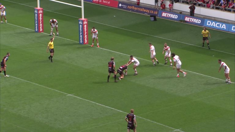 Highlights from the Betfred Super League clash between Salford Red Devils and Catalans Dragons