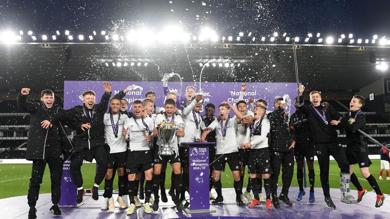 Derby's youngsters won the U18 Premier League trophy so the talent is there