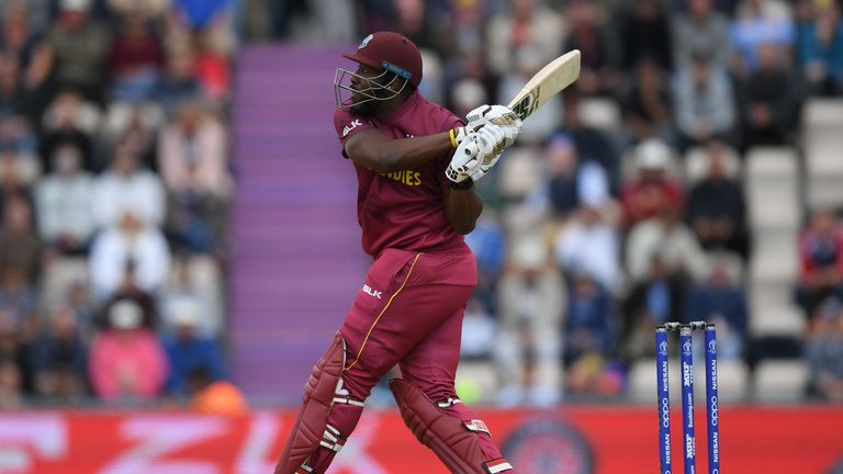 Andre Russell is the fastest to 1,000 ODI runs