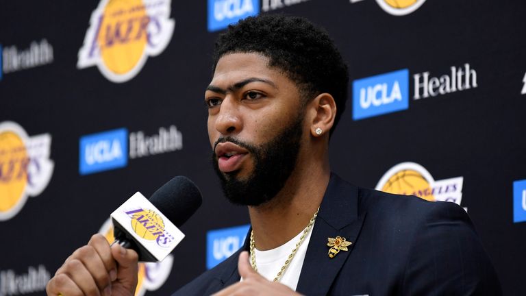 Anthony Davis was traded to the Los Angeles Lakers after demanding to leave the New Orleans Pelicans