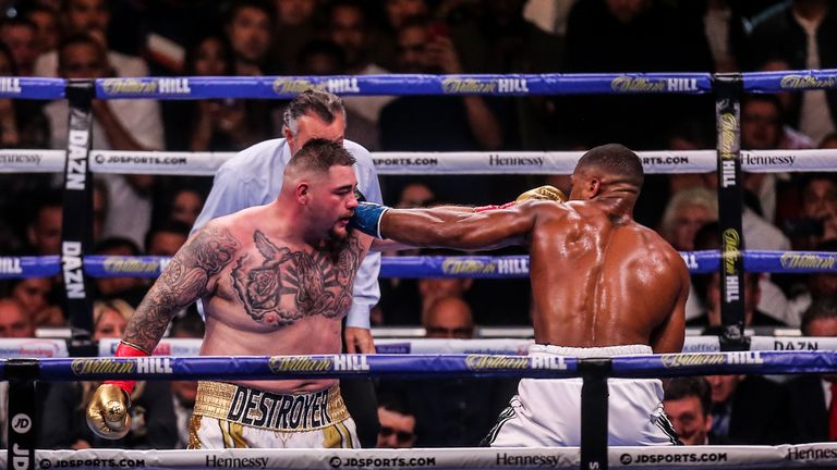 Ruiz Jr downed Joshua four times at Madison Square Garden in June