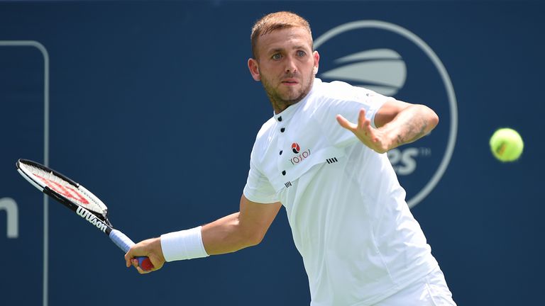 Dan Evans will line up with Andy Murray in the GB team at the Davis Cup