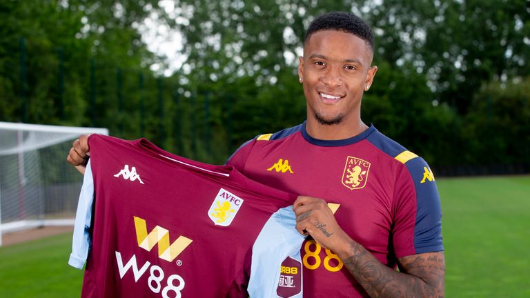 Ezri Konsa has joined former boss Dean Smith at Aston Villa