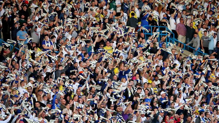 The Elland Road faithful created a great atmosphere