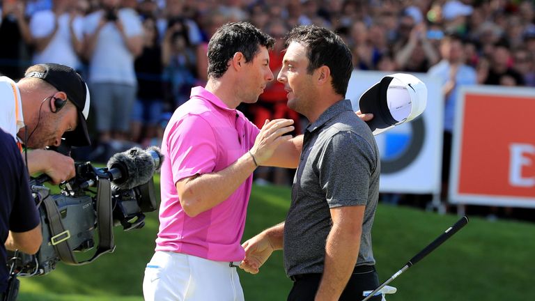 Molinari reclamó una victoria de dos tiros sobre McIlroy en 2018 