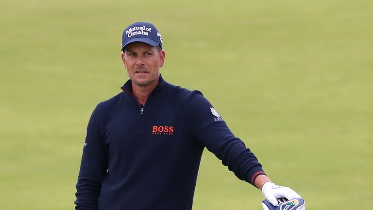 Henrik Stenson had eight bogeys in total during his final round at The Open