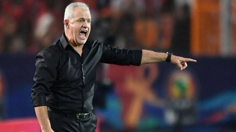 Javier Aguirre has lost his job with Egypt