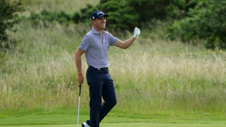 Thomas has been impressed with the course after finishing tied for ninth in last week's Scottish Open