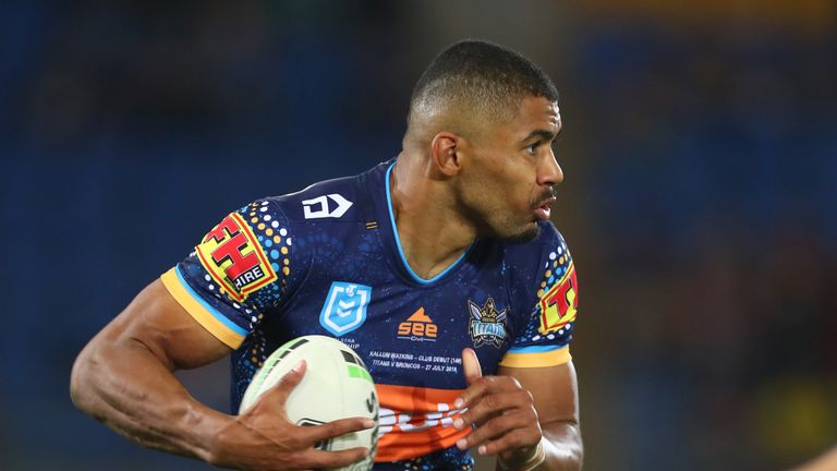Kallum Watkins made his NRL debut over the weekend
