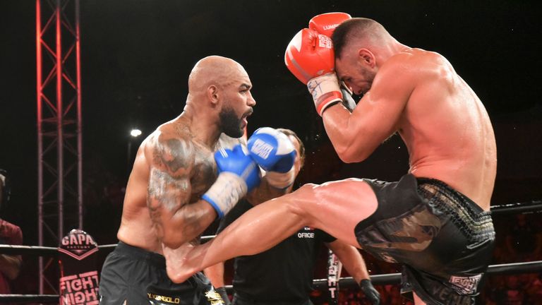 Fighters are attacked from all angles in kickboxing