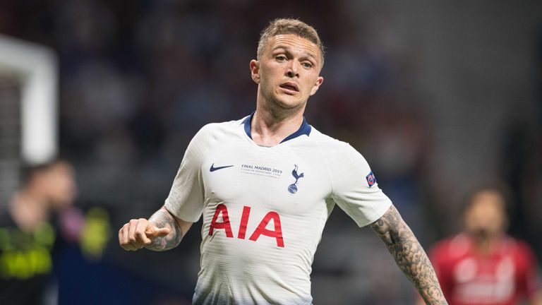 Kieran Trippier is nearing a move to Atletico Madrid