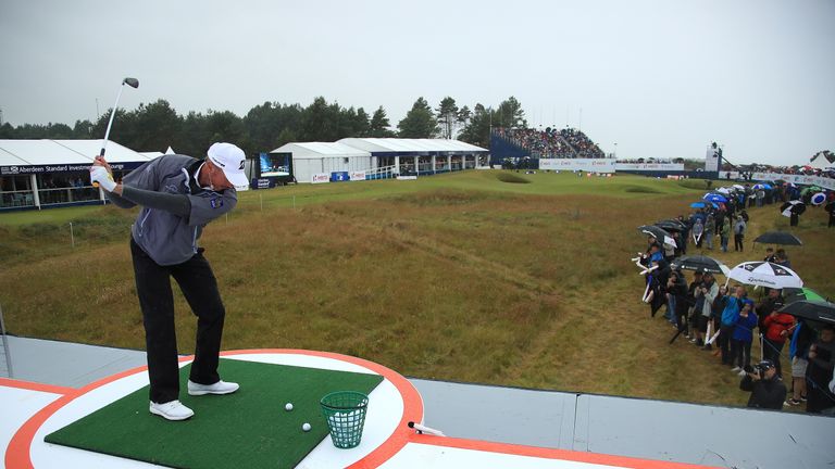 Kuchar was denied back-to-back wins in Scotland
