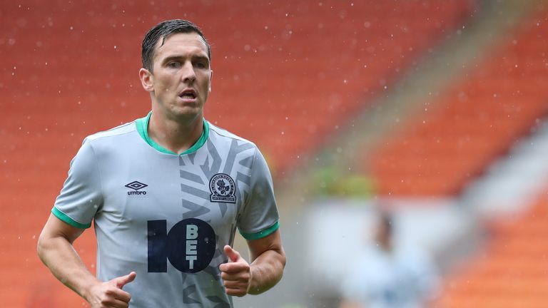 Blackburn midfielder Stewart Downing