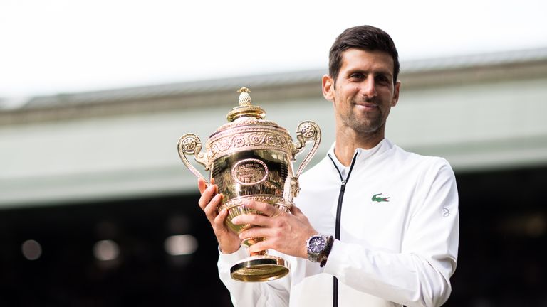 Novak Djokovic will not be able to defend his Wimbledon title this summer due to the postponement of the tournament