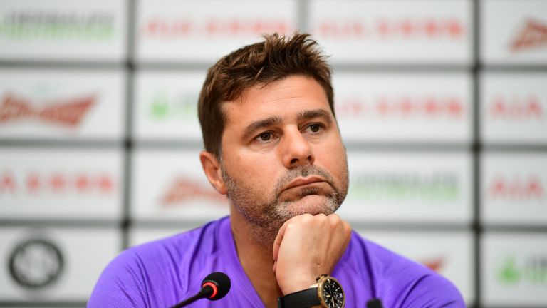Pochettino said last week his job title should be changed from manager to head coach as he has no influence over Tottenham's transfer activity
