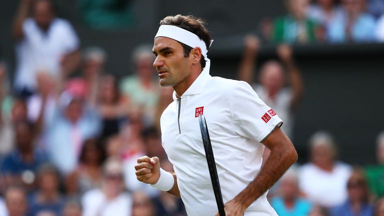 Federer will play Novak Djokovic in Sunday's final