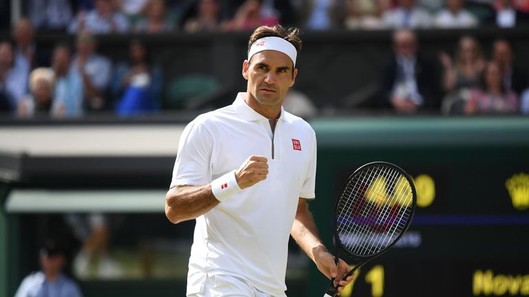 Federer was bidding to win a record-extending ninth Wimbledon crown