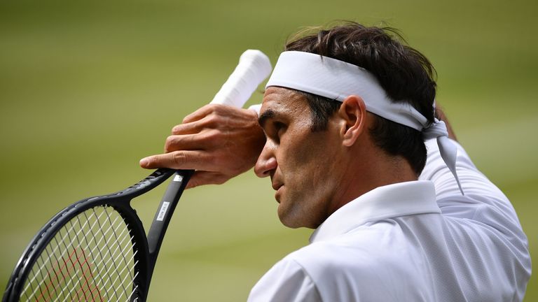 Roger Federer had two championship points in the fifth set