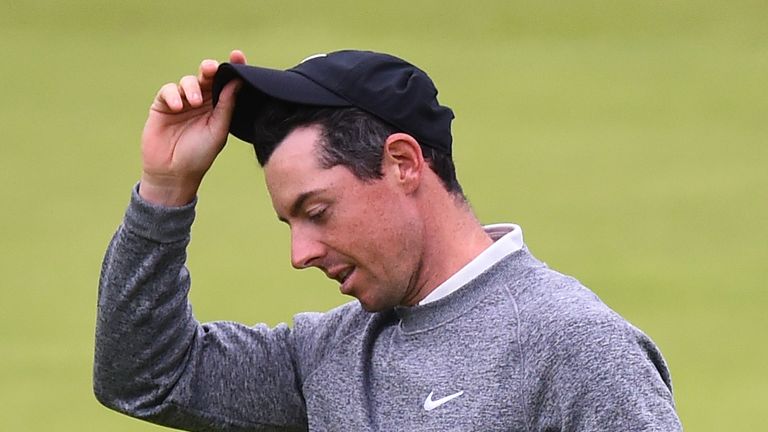  McIlroy was disappointed to miss the cut by a shot