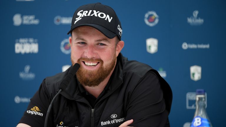 Lowry held a press conference on Tuesday ahead of the Rolex Series event