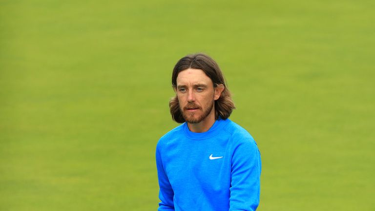 Tommy Fleetwood's best finish in The Open was tied for 12th last year