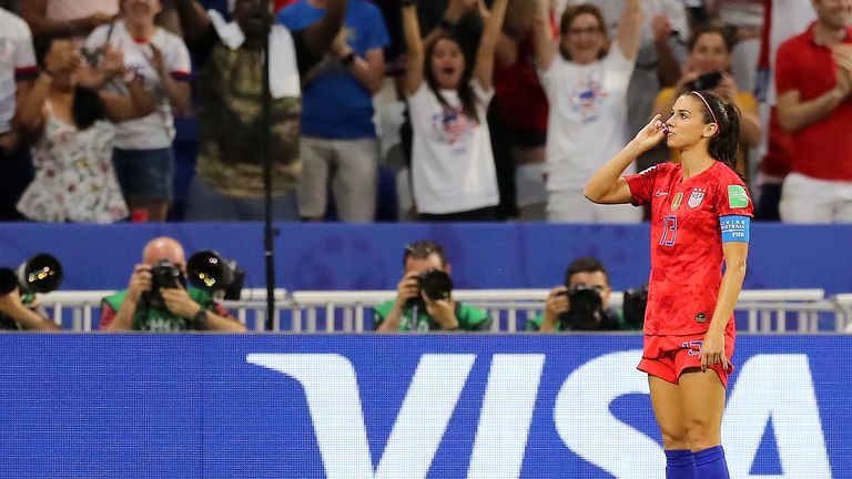 The cup of tea celebrated by Alex Morgan in the win against England in the semifinals of the United States World Cup caused a sensation