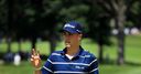 Thomas shares Medinah lead