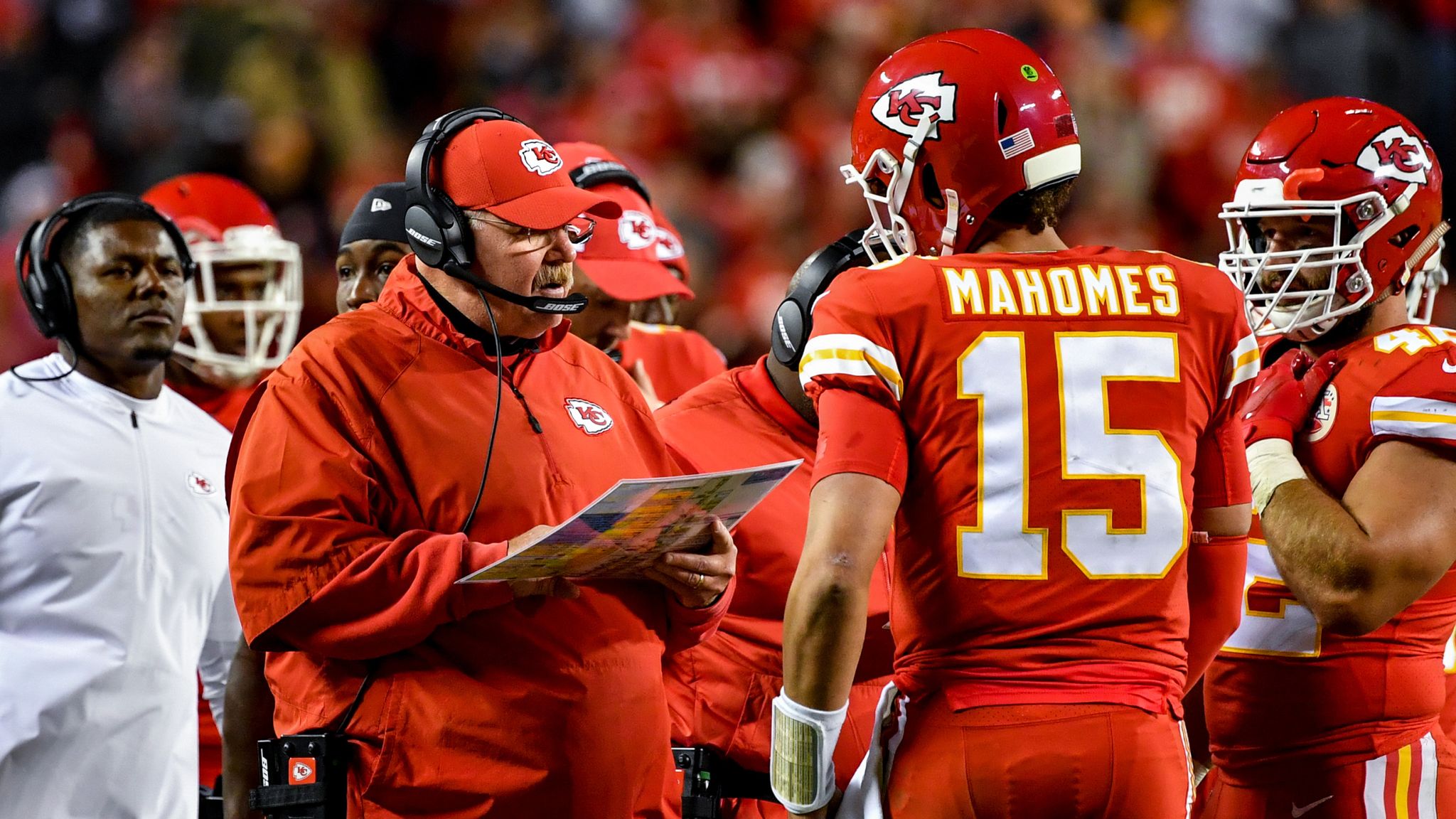 The Kansas City Chiefs - We think Tyrann Mathieu enjoyed his first game as  a Chief!