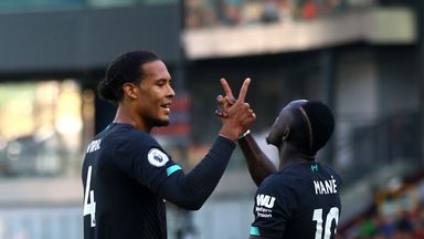 Virgil van Dijk and Sadio Mane were in fine form for Liverpool at Burnley