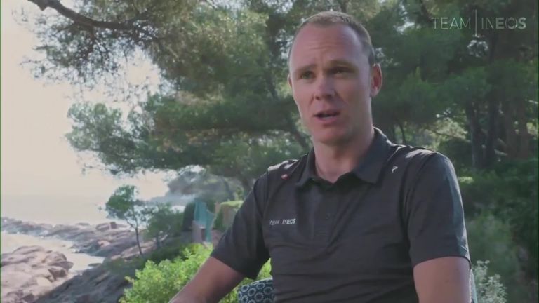 Chris Froome says his horror crash at the Criterium du Dauphine felt like a 'freak accident' from a television drama