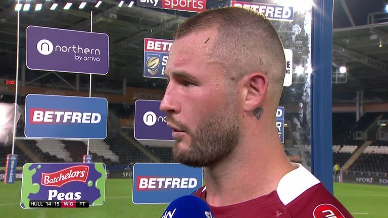 Wigan's Zak Hardaker talks us through his match winning drop goal against Hull FC 