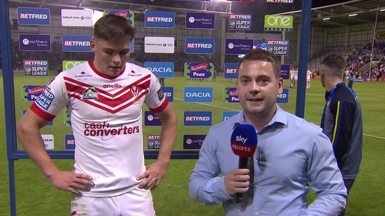 Man-of-the-match Jack Welsby admitted that it was a massive challenge