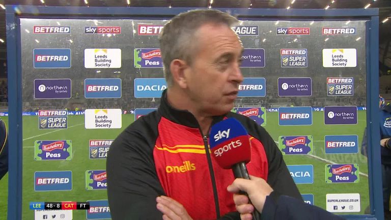 Catalans Dragons coach Steve McNamara described his side's second-half performance against Leeds Rhinos as 