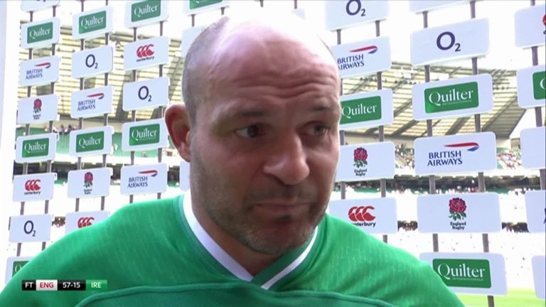 Rory Best felt Ireland are 'nowhere near where we need to be' after a heavy defeat against England