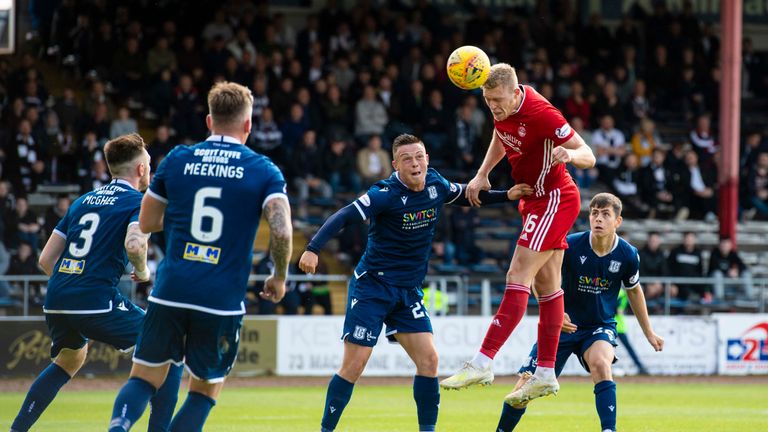 Aberdeen's Sam Cosgrove scored the winning goal in extra-time