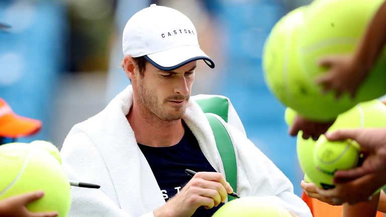 Andy Murray is stepping up his return to the singles court after suffering a defeat to his brother in doubles action on Friday