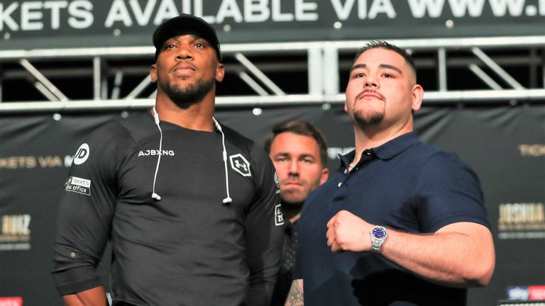 Anthony Joshua has agreed a rematch with Andy Ruiz Jr