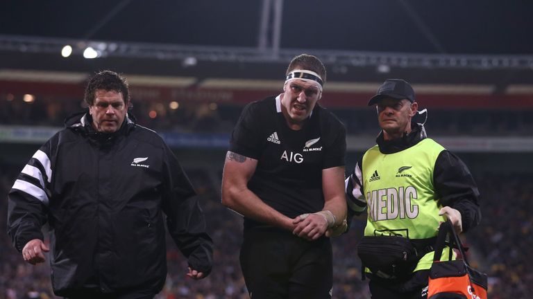 Brodie Retallick has recovered from the dislocated shoulder suffered against South Africa in July