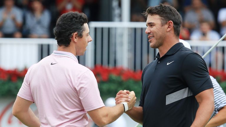 Koepka jugó junto a McIlroy en el grupo final el domingo