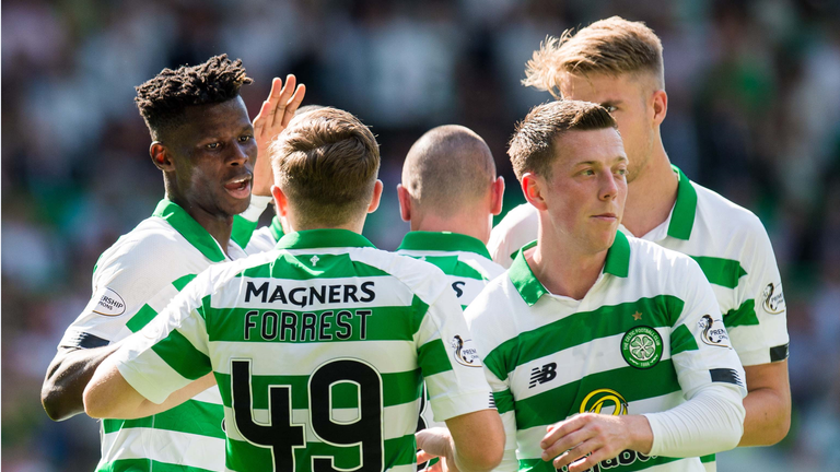 Vakoun Bayo netted a brace on his full Celtic debut