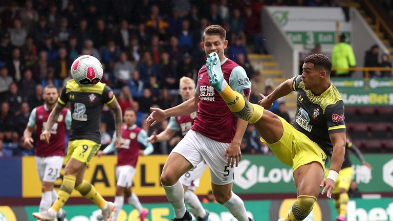 Che Adams had an early chance to put Southampton ahead